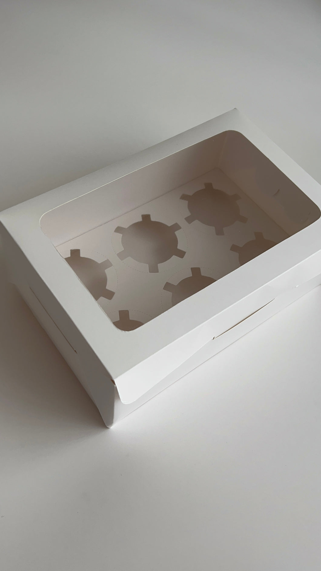 Caja 6  cupcakes